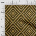 thumbnail image 2 of oneOone Cotton Poplin Twill Yellow Fabric Geometric Craft Projects Decor Fabric Printed By The Yard 56 Inch Wide, 2 of 4