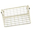 thumbnail image 3 of Metal Storage Basket Chic Nordic Handmade Iron Net Table Shelves Basket Bath Clothes Cosmetics Storage Basket-Gold, 3 of 8