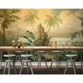 thumbnail image 4 of 3D Wallpaper Retro Tropical Rain SKU# WAL0112, 4 of 8