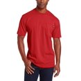 thumbnail image 1 of Dickies Mens Short Sleeve Heavyweight Crew Neck, 6XL, English Red, 1 of 1