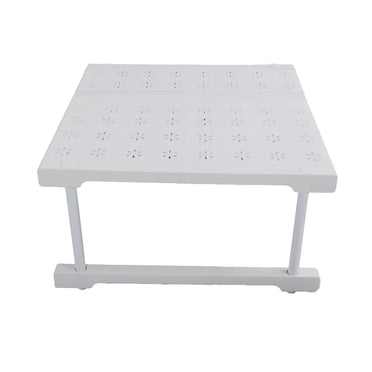 Expandable Closet Shelf Storage Rack Vegetable Retractable Layered Partition Expandable Rack for Cupboard Closet Shelves