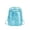Blue, variant on BUTASY Backpack for Women Clear Mini Backpack for Kids Transparent Smoky Black Through Backpack with Mesh Side Pockets Waterproof School Bag for Boys Girls