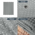 thumbnail image 4 of Protège-matelas Imperméable / Drap de Lit en Polyester Respirant Tpu / Lavable à la Machine, Séchage Facile, Résistant aux Déversements de Liquide / Gris Bleu Blanc / Housse de Lit 59,8x80 Pouces pour Chambre à la Maison, 4 of 6
