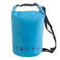 thumbnail image 2 of 5L Waterproof Dry Bag Folding Dry Compression Sack PVC Dry Rucksack with Detachable Shoulder Strap for Hiking Swimming Camping Boating, 2 of 9