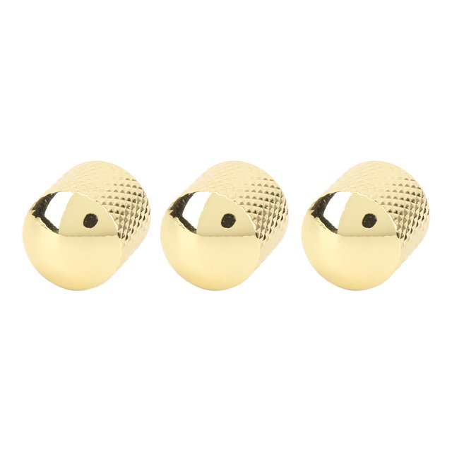 Potentiometer Control Knob, Exquisite Look Metal Electric Guitar Knob Comfortable Touch Universal High Strength For Volume Regulation Gold,Silver,Black