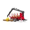 thumbnail image 2 of Bruder : Forestry trailer with crane, 2 of 2