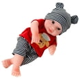 thumbnail image 2 of Dvkptbk Realistic Doll, Simulation Soft Plastic Body Dolls Enamel Doll Toy, 2 of 2