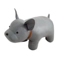 thumbnail image 2 of Sofa Tea Stool Cartoon Bench Ottoman Stool for Bedroom Entryway Living Gray dog, 2 of 8