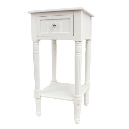 Decor Therapy Simplify One Drawer Accent Table