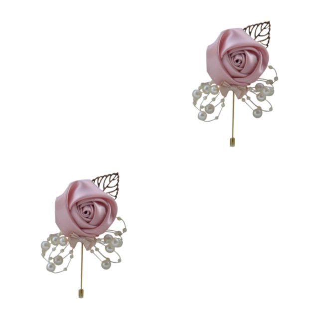 relayinert Broche Moderne Minimaliste Épingle Unique et à la Mode Pièce Déclarée Épingles de Luxe pour Mariages Or 2 Ensembles