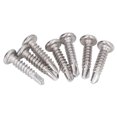 thumbnail image 4 of FLAMEEN 100Pcs Self Drilling Screw Stainless Steel Round Head M4.2x19 Fastener Accessory Set Kit,Self Drilling Screw,Screw Hardware, 4 of 8