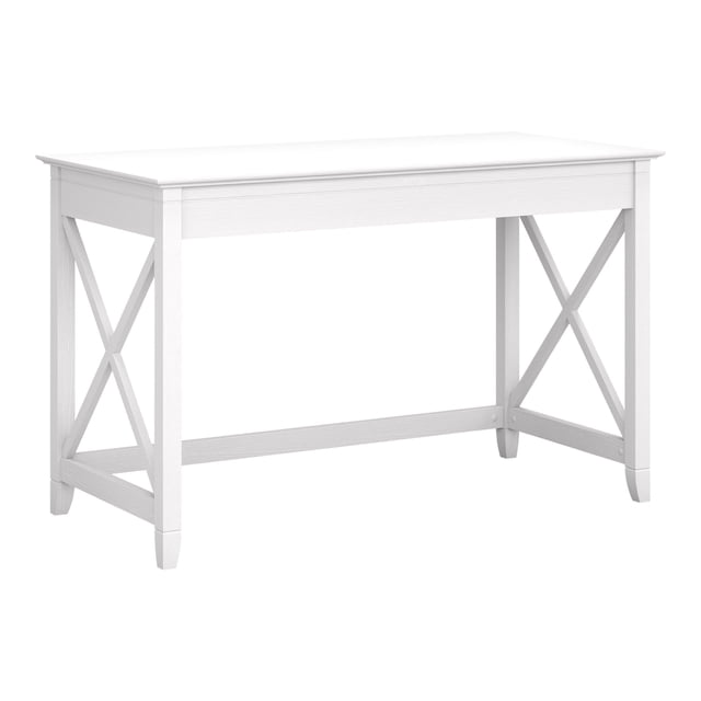 Bush Furniture Key West 48W Writing Desk, Pure White Oak