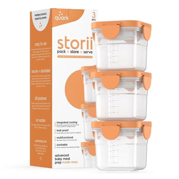 Quark Storii Baby Food Storage Containers with Lids