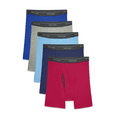 thumbnail image 1 of Fruit Of The Loom Mens Coolzone Boxer Brief 5 Pack, L, Assorted, 1 of 4