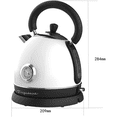 thumbnail image 5 of Frigidaire 1.8-litre Retro Stainless Steel Electric Kettle, 5 of 5