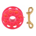 thumbnail image 4 of Diving Reel,  Flared Shape Finger Reel Fluorescent Orange Wire  for Cave Diving Orange,Black,,Yellow, 4 of 8