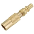 thumbnail image 2 of LEFU for Propane Natural Gas Quick Connect Fittings Adapter 1/4 Inch for Coleman Grill Stove High Pressure Regulator Camping Stove Parts RV Connections Outdoor Cooking Accessories, 2 of 9