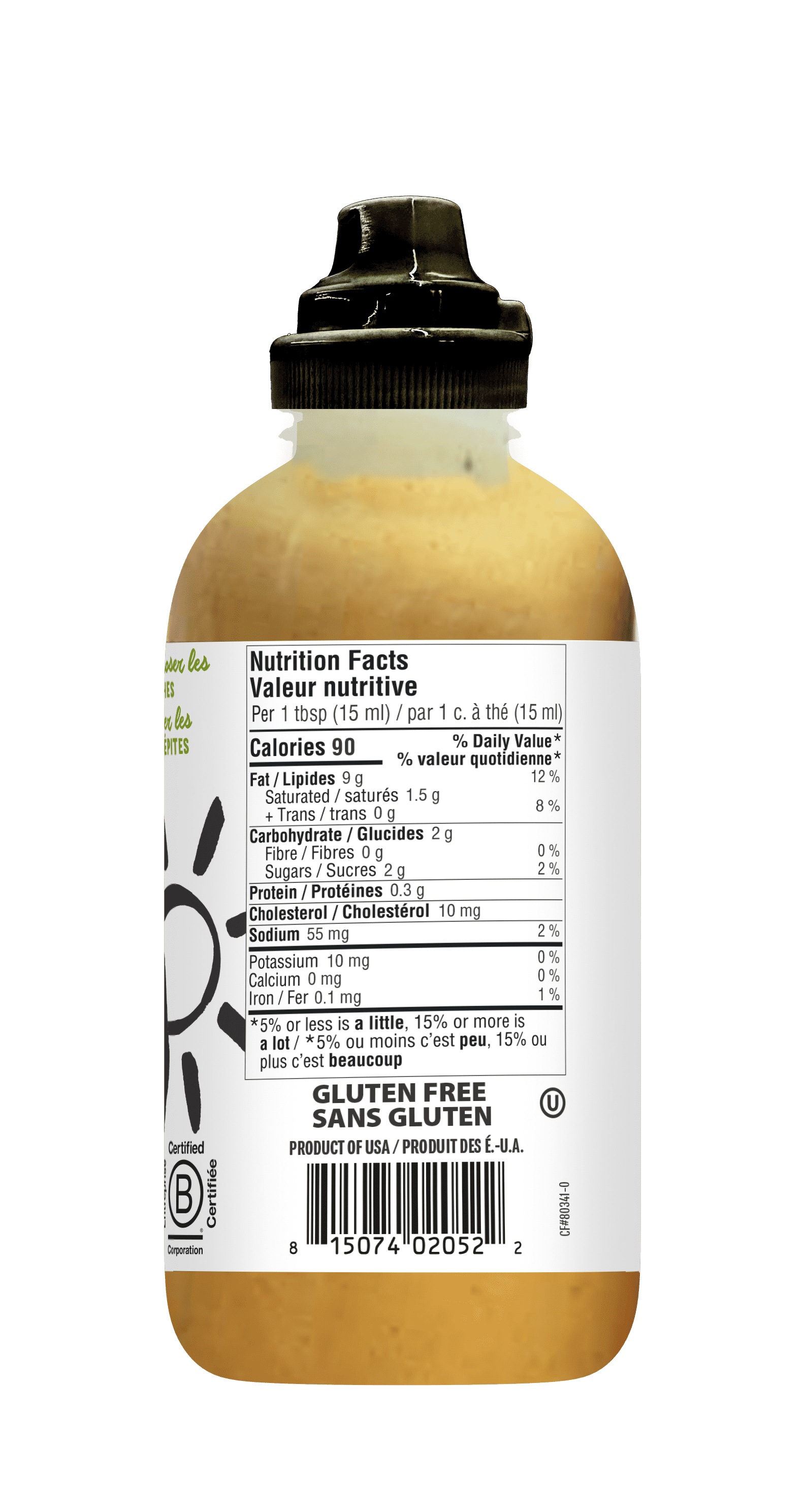 Douce Et Audacieuse Sauce A Poulet de Chosen Foods 266 ml
