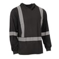 thumbnail image 1 of Forcefield Hooded Long Sleeve Ultrasoft Technical Tee, 1 of 3
