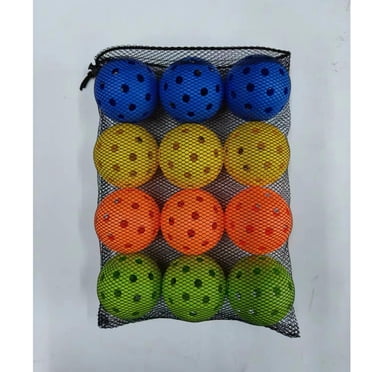 Wamans Trainer Ball Practice Ball with 40 Holes Pickleball Ball Clearance Items