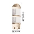 thumbnail image 2 of Vertical Toy Storage Tube Stuffed Animals Storage Tube Plushies Storage Stuffed Animals Organizer Tube Pet Transparent Bucket for Kids Toy OrganizerLarge Toy, 2 of 6