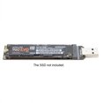 thumbnail image 3 of axGear NVMe SSD vers USB 3.0 Adaptateur Convertisseur pour Disque Externe SSD PCIE M.2 2280, 3 of 8