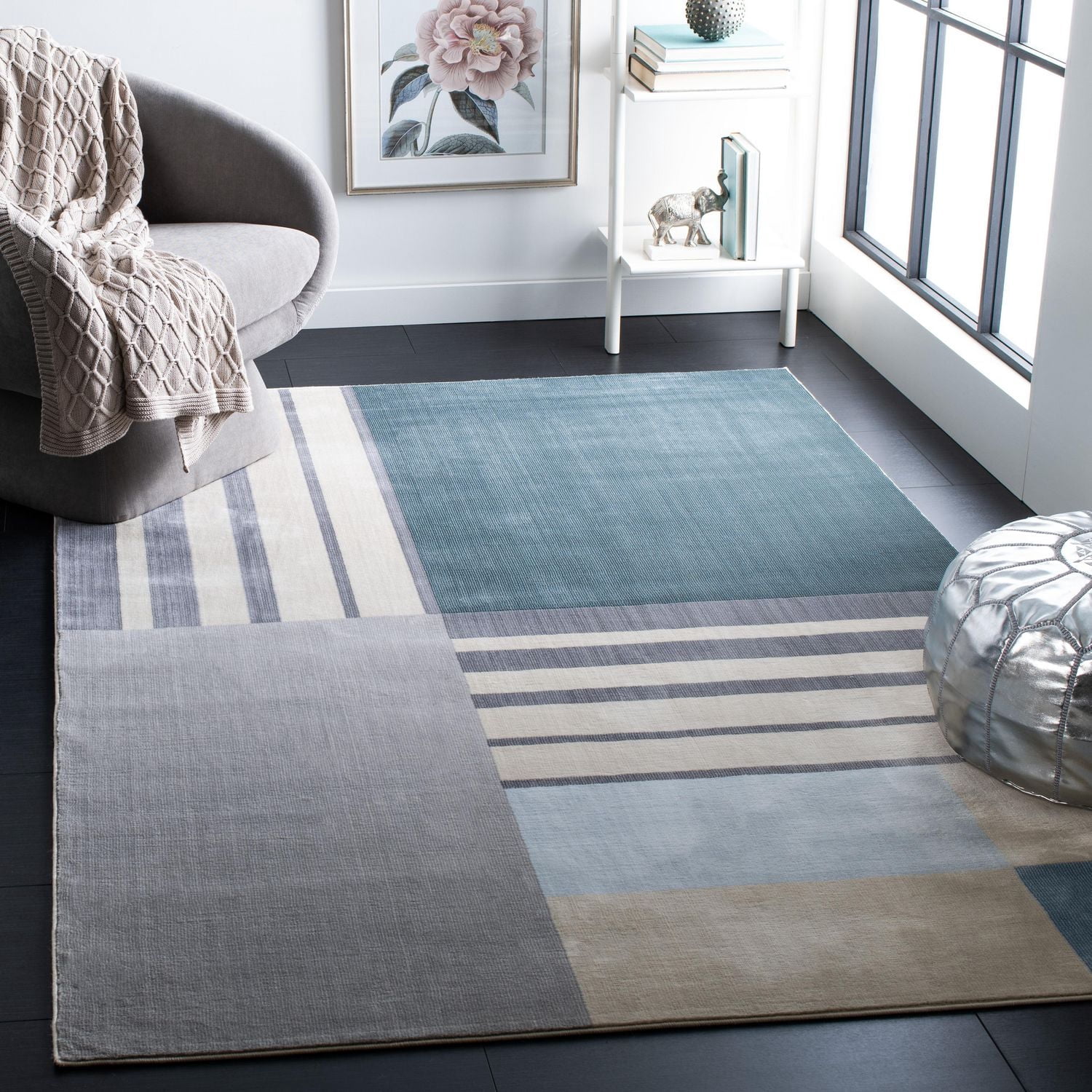 SAFAVIEH Orwell Braganza Tapis Abstrait Géométrique
