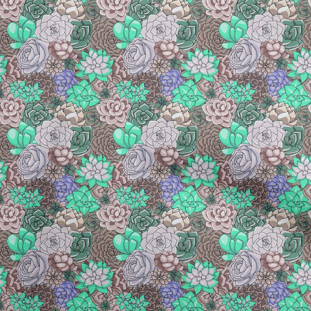 oneOone Cotton Poplin Light Brown Fabric Florals Craft Projects Decor Fabric Printed By The Yard 42 Inch Wide