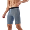 thumbnail image 1 of Diufon Men's Athletic Shorts Cotton Linen Drawstring Waisted Outdoor Sport Shorts Spring Summer Shorts with Pockets, 1 of 6