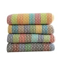 thumbnail image 1 of Birdeem Kitchen Dish Cloths Cotton Tea Towel Soft and Absorbent Everyday Kitchen Basics Machine Washable Kitchen Dish Cloths 13 X 13 Inches 4 Multicolor Set, 1 of 1