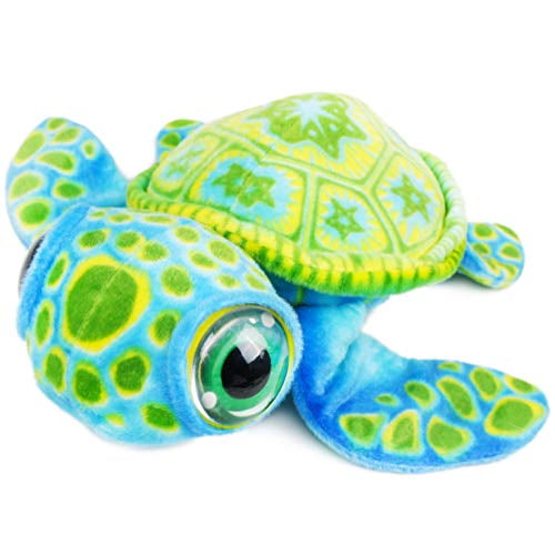 Terrence The Turtle - 14 Inch Baby Big Eye Turtle Stuffed Animal Plush - by Tiger Tale Toys