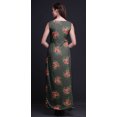 thumbnail image 4 of Bimba Floral Printed Front Slit Sleeveless Summer Spring Long Women BeachDress-Medium, 4 of 5
