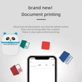 thumbnail image 4 of Chmadoxn Mini Pocket Sticker Printe-r,Bluetooth Pocket Thermal Printe-r,Portable Smart Photo Printe-r, IOS & Android,Mobile Sticker Printe-r Student printer, 4 of 8