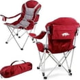 thumbnail image 1 of Picnic Time Reclining Camp Chair - Red (University of Arkansas) Digital Print, 1 of 4