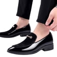 thumbnail image 2 of RKSTN Chaussures Habillées pour Hommes Mode Décontractée à Bout Pointu Chaussures en Cuir Confortables Chaussures Décontractées Chaussures en Cuir pour Hommes, 2 of 7