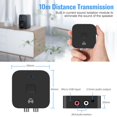 thumbnail image 4 of TIMIFIS Bluetooth Speakers Bluetooth 5.0 Transmitter Receiver Wireless 3.5mm AUX NFC To 2 RCA Audio Adapter Gift, 4 of 7