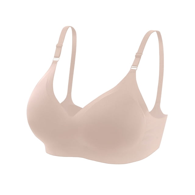 AherBiu Wireless Bras for Women Full Coverage Seamless Smoothing Bralettes High Support Everyday Bras