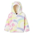 thumbnail image 1 of Manteau en molleton pelucheux George pour petites filles, 1 of 2