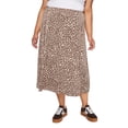thumbnail image 1 of George Women's Plus Satin Skirt, 1 of 6