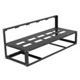thumbnail image 1 of FUEENIRVA 1Set Black Open Air Pc Case Steel Frame Mining Rig with Convenient Installation and Cooling Support, 1 of 8