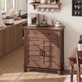 thumbnail image 3 of BeesClover Buffet Moderne avec Tablette Réglable à 3 Niveaux avec 7 Vitesses, Armoire de Rangement de Cuisine avec Grand Tiroir pour Salle à Manger, Salle de Bain, Entrée, 3 of 8