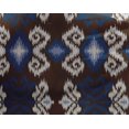 thumbnail image 4 of oneOone Georgette Viscose Fabric Diamond & Swirl Ikat Print Fabric By The Yard 42 Inch Wide, 4 of 4