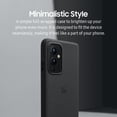 thumbnail image 2 of OnePlus Newest Original OnePlus 9 Phone Case Sandstone Bumper Case Protective Cover Simple Design Black, 2 of 4