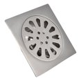 thumbnail image 2 of Bathtub Drain,Shower Drain Square Shape Floor Drain Shower Drain Professional Grade, 2 of 8
