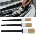 thumbnail image 1 of Ensemble de Brosses de Nettoyage Auto, 3 Pcs Kit de Brosses de Nettoyage Intérieur de Voiture Haute Performance, 1 of 7