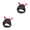 thumbnail image 4 of yingyy Adjustable Devil Cap For Pets For Halloween Parties Easy To Wear And Wash Polyester Cat Halloween Devil Costume Black 2Set, 4 of 6