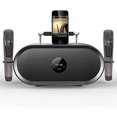 thumbnail image 1 of RHM Karaoke PA Speaker System with 2 Wireless Microphones Bluetooth/AUX/USB/SD, 1 of 6