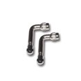thumbnail image 2 of Pacific Dualies Extension de Tige de Valve 18090 pour Roues Intérieures et Extérieures; 90 Degrés; Acier Inoxydable; avec Bouchons; Ensemble de 2, 2 of 3