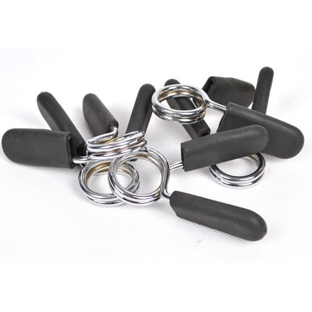yingyy 2 Pcs Pinces à Ressort pour Barre de Musculation Entraînement Physique Barre de Barre de Musculation Rapide Verrouillage à Ressort Libération de Poids Clips de Barre, 28mm