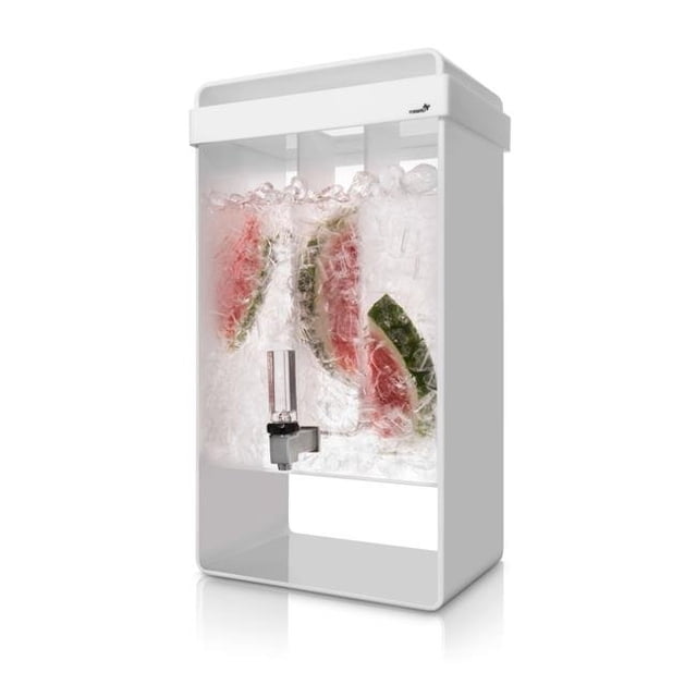 Rosseto LD155 5 gal Infusion White Beverage Dispenser